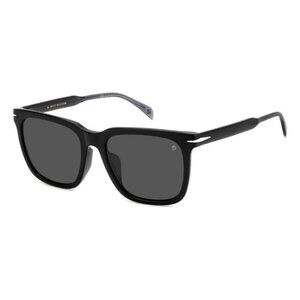 A0676Z New DAVID BECKHAM Black Polarised Square DB 1120/F/S 807M9 Sunglasses Wom